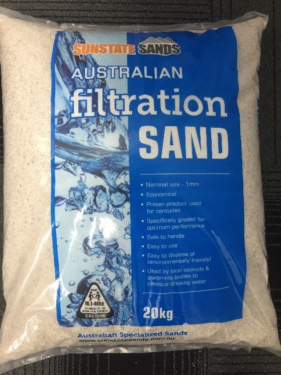 Filtration Sand - Sunstate Sands Bundaberg